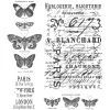 Tim Holtz Cling Stamps - Papillon -Pink Ink Designs Shop 0001830448