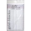 Tim Holtz Acrylic Stamping Grid Blocks 9/Pkg -Pink Ink Designs Shop 0001830806