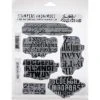 Tim Holtz - Faded Type -Pink Ink Designs Shop 0001932479