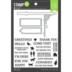 Hero Arts Stamp & Cut - Signpost X