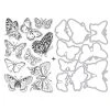 Hero Arts Clear Stamp & Die Combo - Beautiful Butterflies -Pink Ink Designs Shop 0002178048