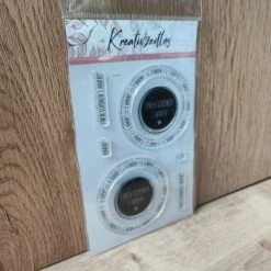 Kreativzeitlos -Becherstempel 3.und 4. Advent A6