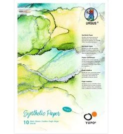 Synthetisches Papier Yupo Weiss, A4, 10Bogen,192grs