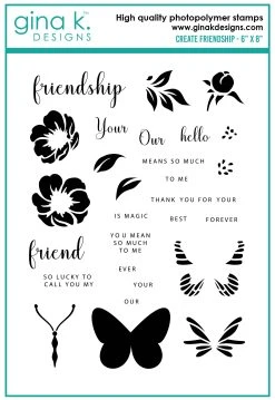 Gina K. Designs Gina K Designs - STAMPS- Create Friendship