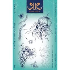 Katkinkrafts Katkin Krafts Sea Wasp 6 In X 8 In Clear Stamp Set