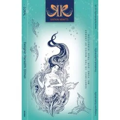 Katkinkrafts Katkin Krafts Coral 6 In X 8 In Clear Stamp Set