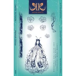 Katkinkrafts Katkin Krafts Cherry Blossom 6 In X 8 In Clear Stamp Set