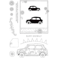 Pink Ink Designs Mini Driver 6 In X 8 In Clear Stamp Set 5 Pink Ink Designs Mini Driver 6 In X 8 In Clear Stamp Set -Pink Ink Designs Shop PI209 Mini Driver2