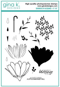 Gina K. Designs Gina K Designs - STAMPS- Showers Of Blessings