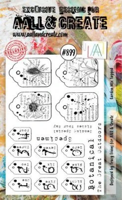 ALL& Create AALL & Create Stamp Garden Mix Tagged