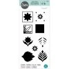 Sizzix • Layered Clear Stamps Set Geo Repeat 9Stück 2 Sizzix • Layered Clear Stamps Set Geo Repeat 9Stück -Pink Ink Designs Shop fit67