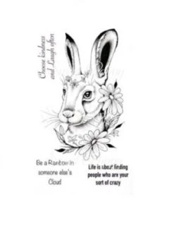 Sweet Poppy Stencil: A5 Stamp Set Hare