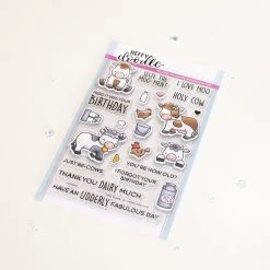 Heffy Doodle Udderly Fabulous Clear Stamps