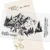 Karten-Kunst Clear Stamps Groß KK-0221 - Winterlandschaft -Pink Ink Designs Shop kk 0221