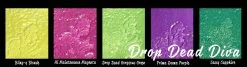 Titelseite -Pink Ink Designs Shop lindys stamp gang drop dead diva embossing powder2