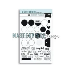 Masterpiece Design Masterpiece Memory Planner - Stempelset - 6x8 Snapshot Labels MP202086 Match With Die Set Weekly Tickets