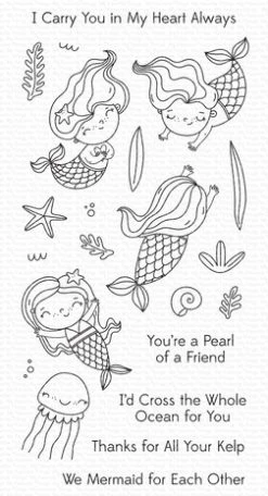 My Favorite Things - Mermaid For Each Other Clear Stamps