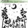 Picket Fence Studios - A Nightly Sky 6x6 Inch Clear Stamps -Pink Ink Designs Shop picket fence studios a nightly sky 6x6 inch clear