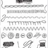 Ranger Dylusions Cling Stamp Set Sew Easy -Pink Ink Designs Shop ranger dylusions cling stamp set sew easy dyr81722 dyan reaveley 327197 de g