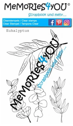 Memories4you Stempel (A6) "Eukalyptus"