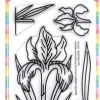 Waffle Flower- Sketched Iris Stamp Set -Pink Ink Designs Shop screenshot2023 01 10135529