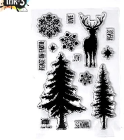 Inkon3 - Forest Friends 4x6 Stamp Set