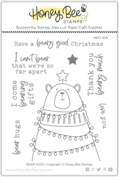 Honey Bee - Bear Hugs - 4x5 Stamp Set