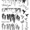 Hero Arts - Wisteria HeroScape Clear Stamp Set