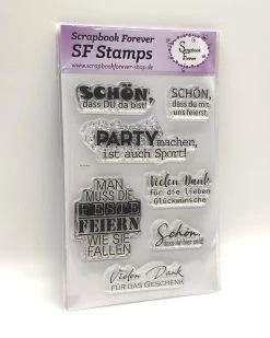 Scrapbook Forever SF Stamps Schön,dass DU Da Bist!