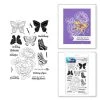 Spellbinders - Butterfly Kisses Ranger Clear Stamp -Pink Ink Designs Shop spellbinders butterfly kisses ranger clear stamp h