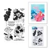 Spellbinders - Inked Blooms Ranger Clear Stamp -Pink Ink Designs Shop spellbinders inked blooms ranger clear stamp hur83