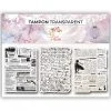 Clear Stamps - Written Backgrounds -Pink Ink Designs Shop tampons 3 tampons fonds ecris love in the moon