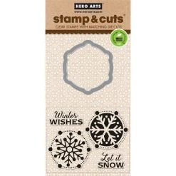 Hero Arts Stamp & Cuts - Let It Snow